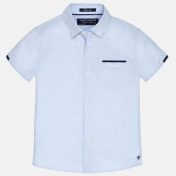 Mayoral 6127 elegantná košeľa pre chlapcov s krátkym rukávom